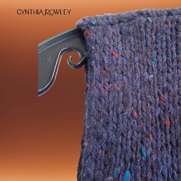 CYNTHIA ROWLEY NEW Turtleneck Speckled Wool Elongated Sweater L - Picture 6 of 12